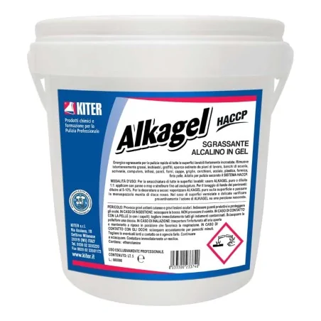 Disincrostante Alcalino Superfici Alkagel 5 kg KITER