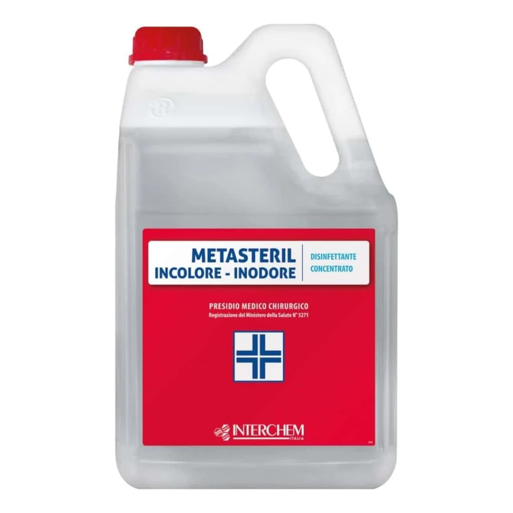 Disinfettante Metasteril Inodore 5 lt PMC INTERCHEM