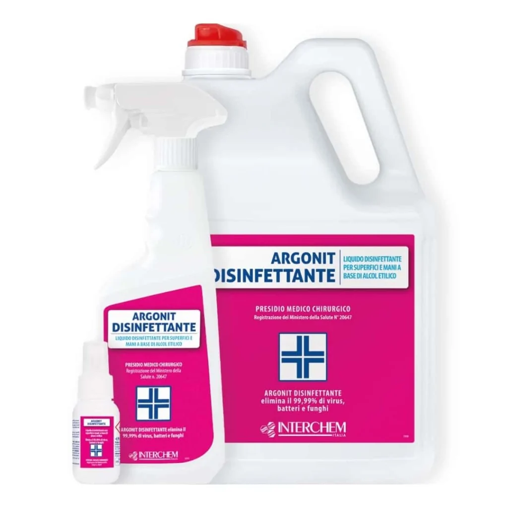 Disinfettante Alcolico Superfici Argonit 5 lt INTERCHEM