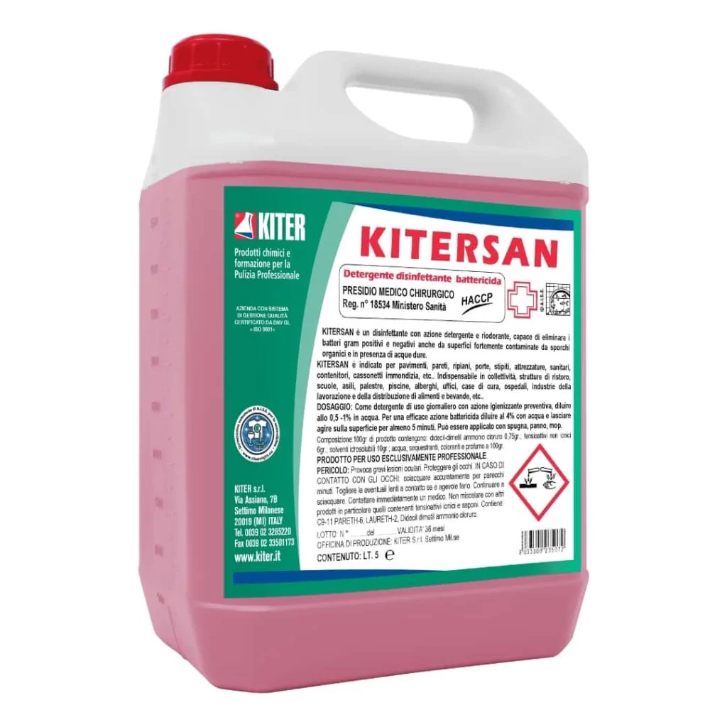 Kitersan Disinfettante Battericida 5 lt KITER