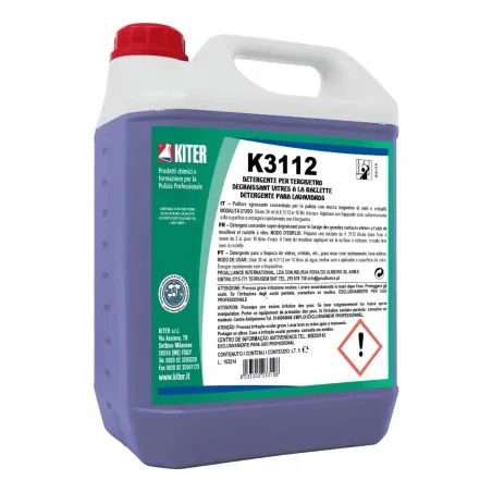 Detergente Brillantante Vetri e Vetrate K 3112 5 lt KITER
