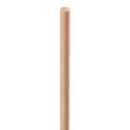 Cannucce Carta Kraft 21 cm ø 7 mm 250 pz LEONE
