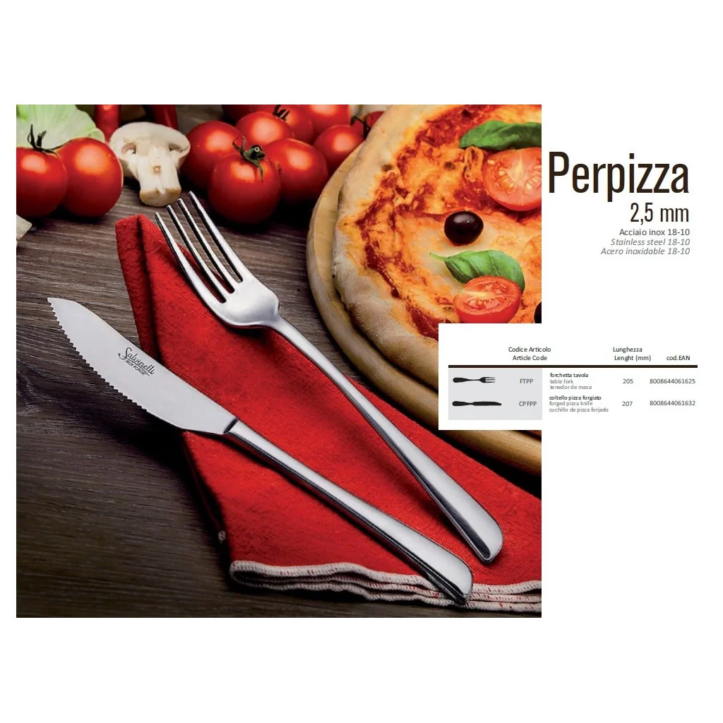 Coltello Pizza Forgiato Perpizza