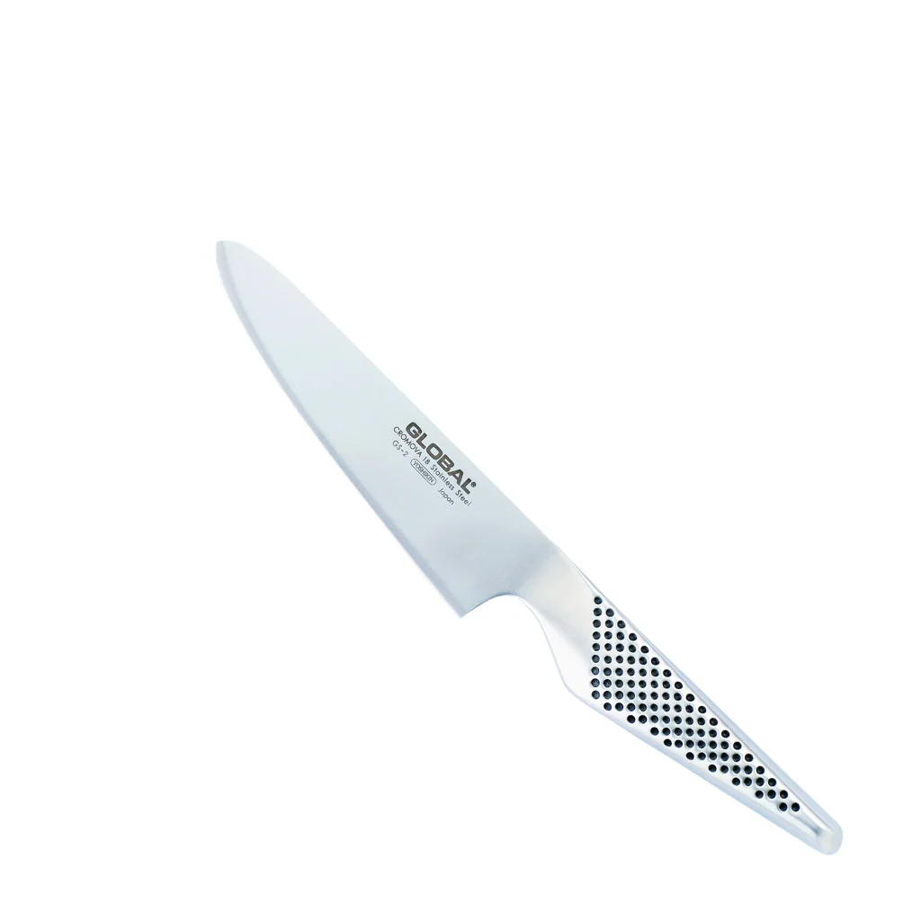 Coltello Giapponese Cuoco Universale 13cm Lama Stondata Acciaio Global