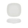 Piatto Frutta Mimoza Bianco in Porcellana 18x18 cm Gural