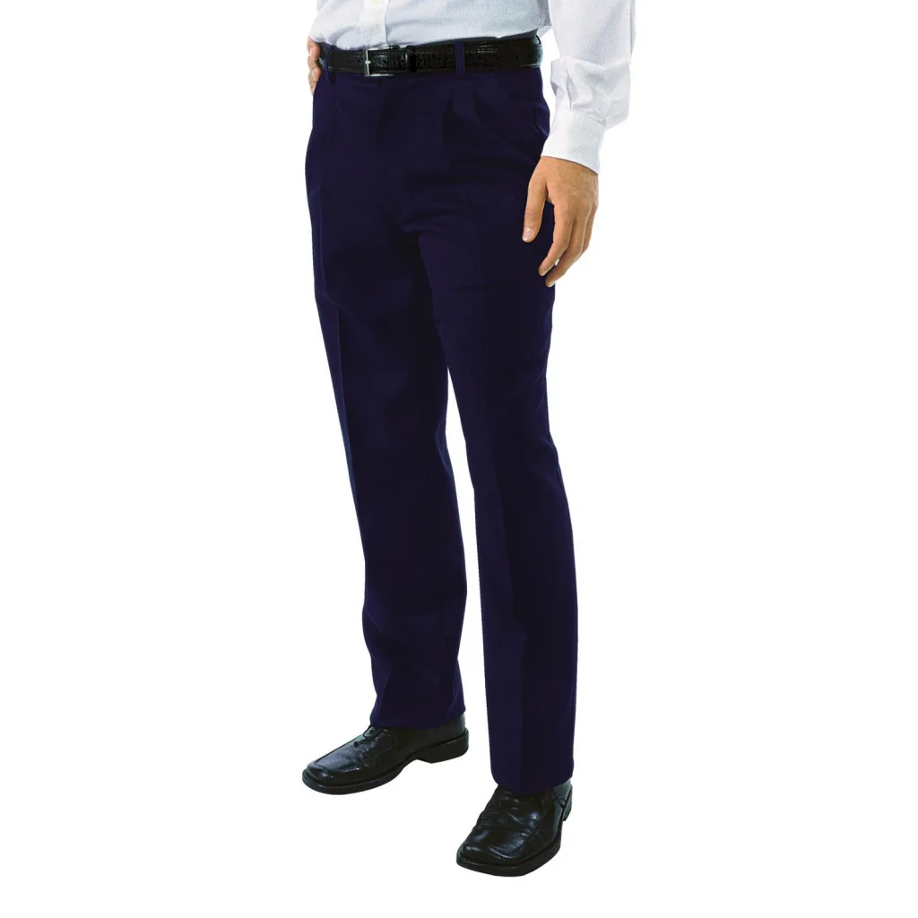 Pantalone Uomo Blu 2 Pinces Tg, 54 Isacco