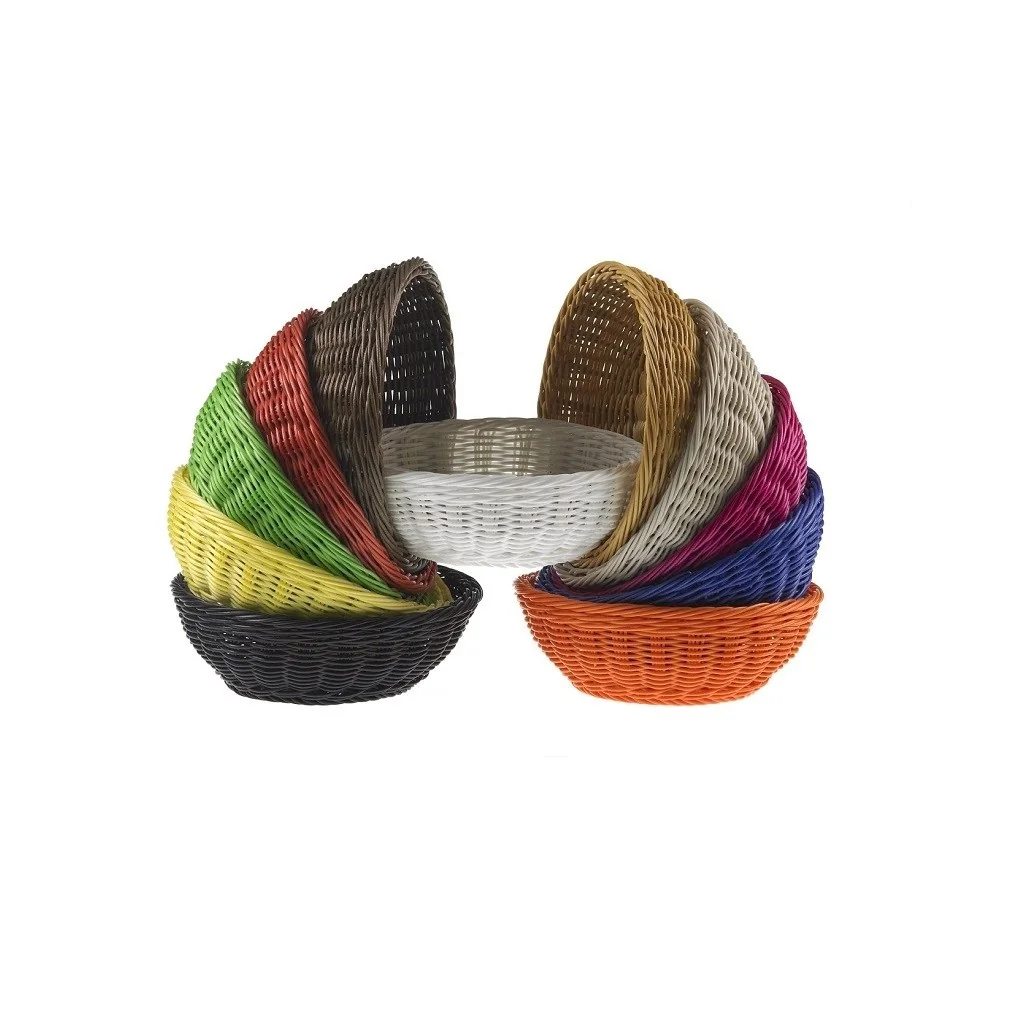 Cestino Pane Vogue Naturale Tondo Ø 20 h. 6,5 cm Leone