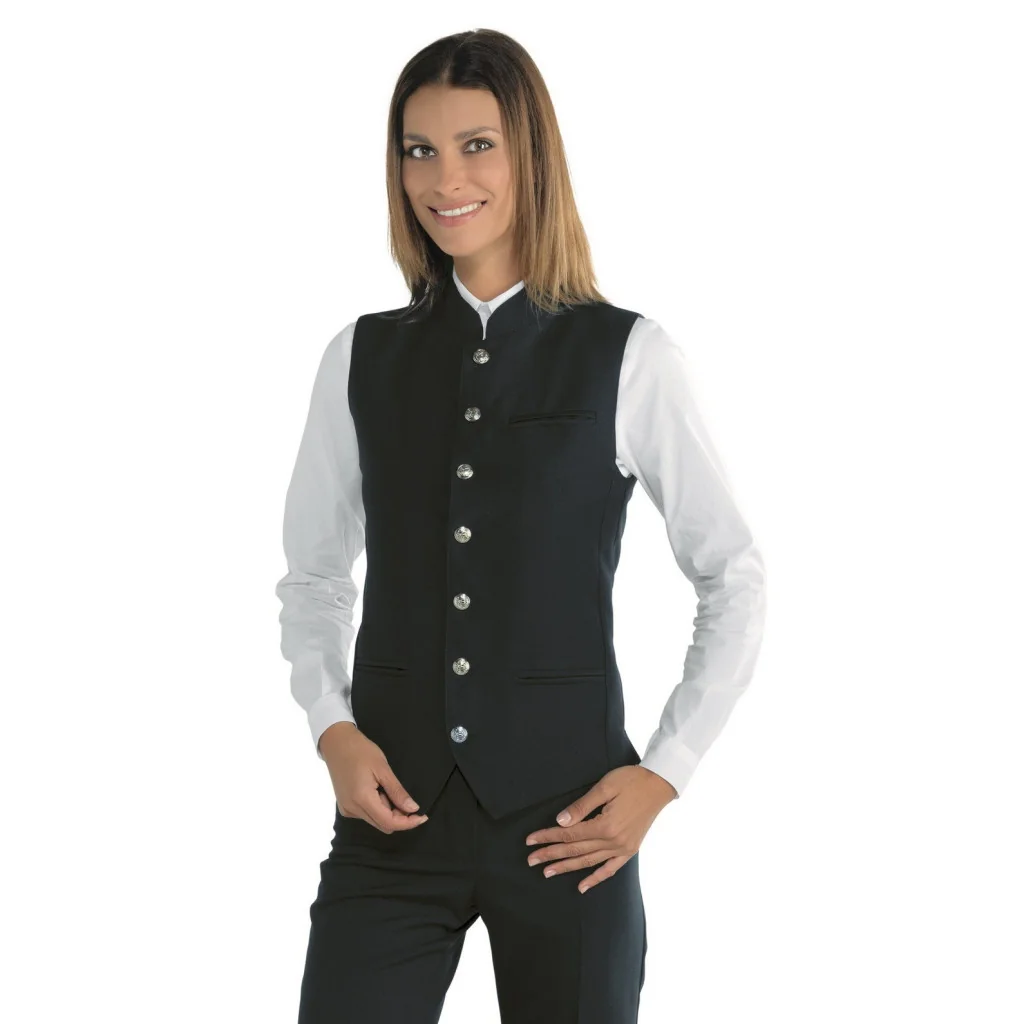 Gilet unisex salisburgo Nero Isacco