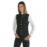 Gilet unisex salisburgo Nero Isacco