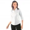 Camicetta Tenerife Stretch Bianca 3/4 Isacco