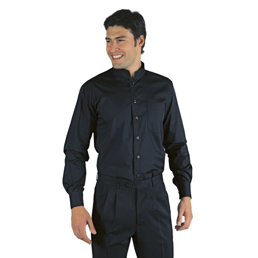 Camicia Unisex Dublino Nera Isacco