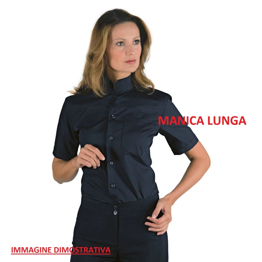 Camicia Unisex Dublino Nera Isacco