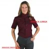 Camicia Unisex Dublino Bordeaux Isacco