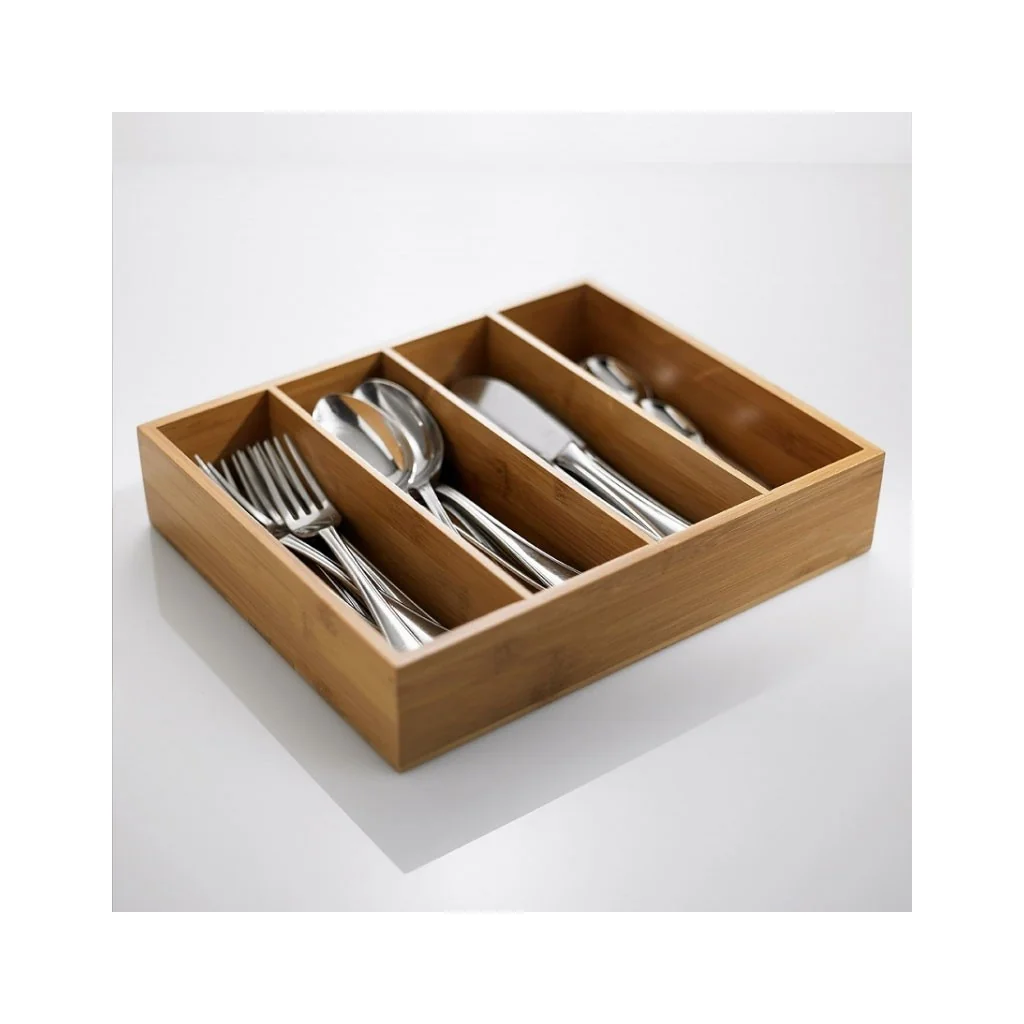 Set Portabustine e Portaposate Bamboo Asia