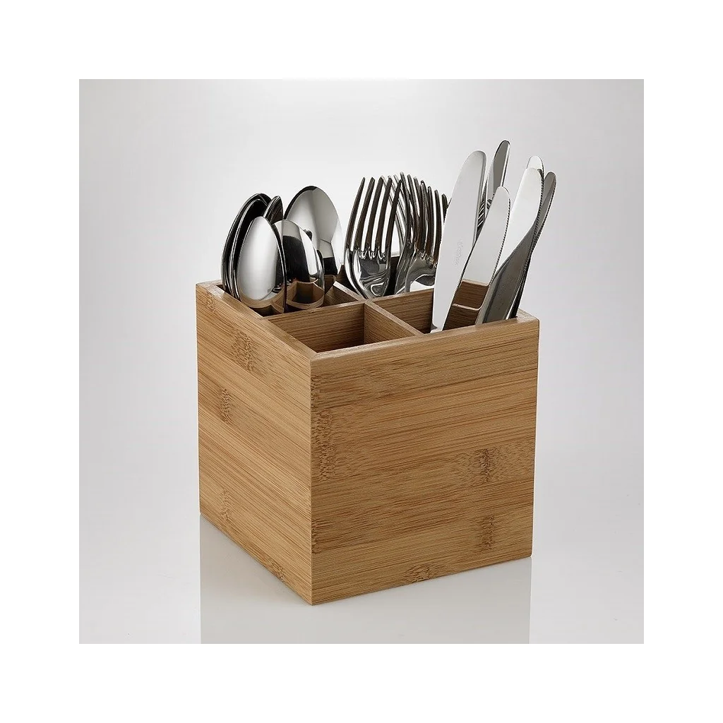 Portaposate Cubo Bamboo Yulin