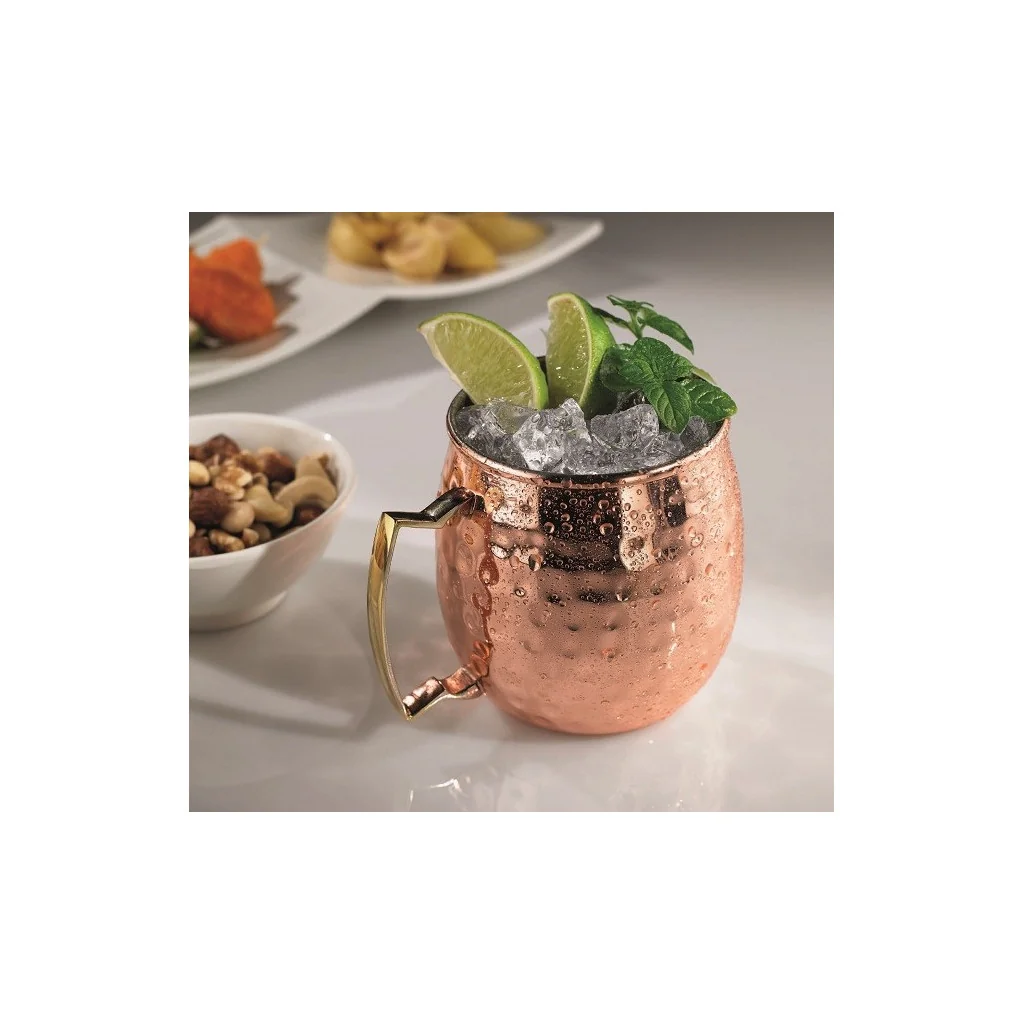 Mug Boccale in Rame Martellato 59 Cl per Cocktail tipo Moscow Mule