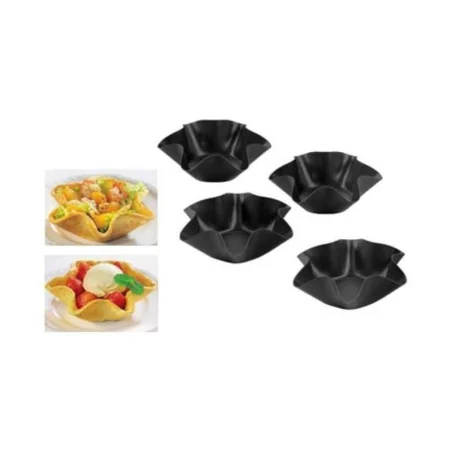 Set 4 Stampi Canestrini 17 cm Antiaderente Eva