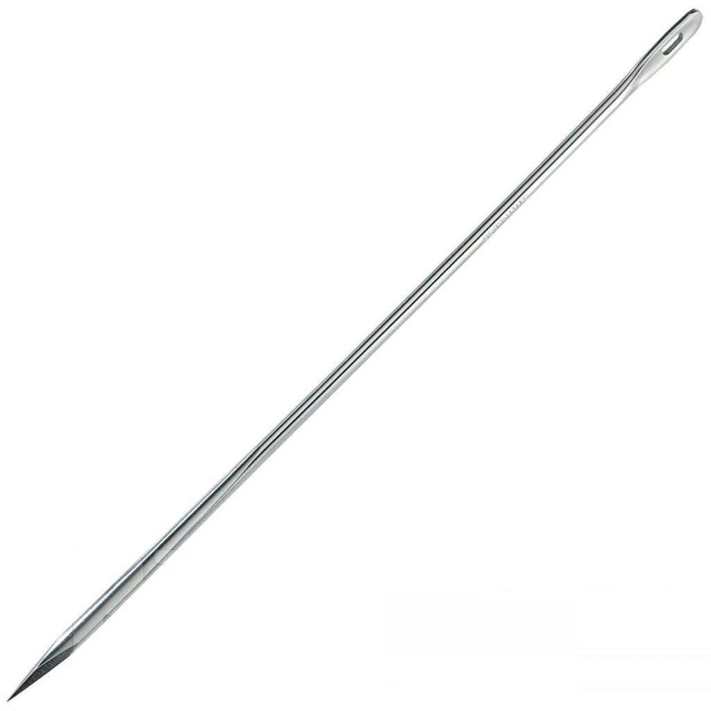 Ago Cucitura Carne a Punta Dritta 20 cm Acciaio Inox Sanelli Ambrogio 