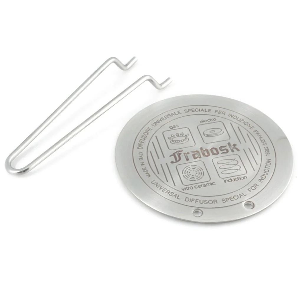 Diffusore Universale Inox per Padelle ad Induzione 14 cm Frabosk
