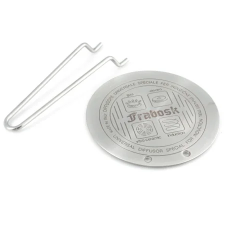 Diffusore Universale Inox per Padelle ad Induzione 14 cm Frabosk