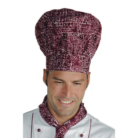 Cappello Cuoco City03 Bordeaux Isacco