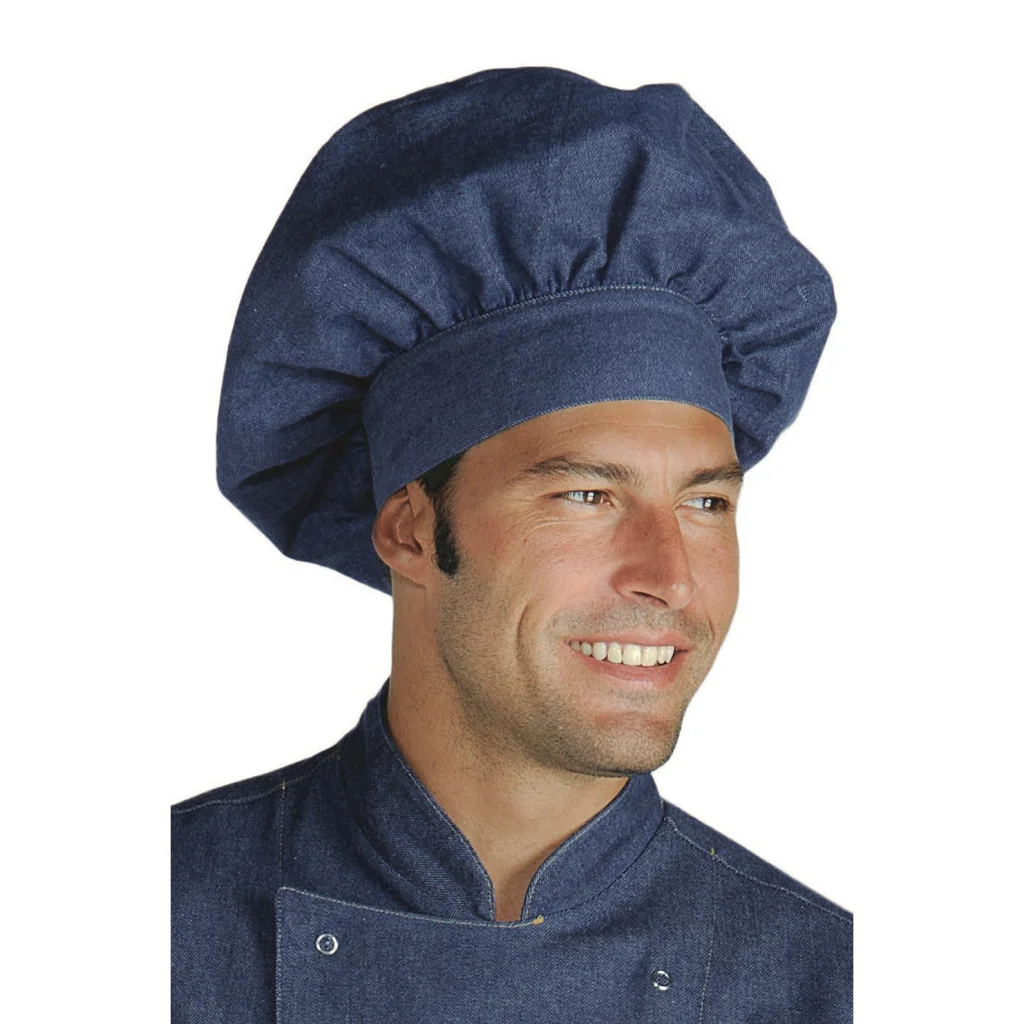 Cappello Cuoco Blu Jeans Isacco