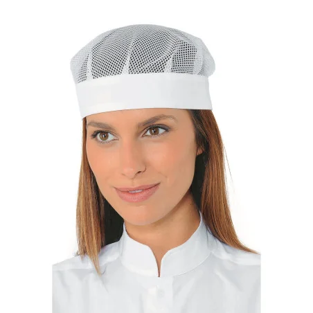 Cappello Bob Bianco con Rete Isacco