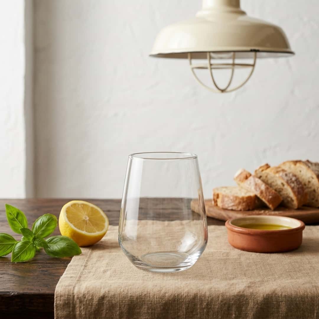 Bicchieri per l'acqua nel servizio HoReCa — tumbler, bodega e calice stelato