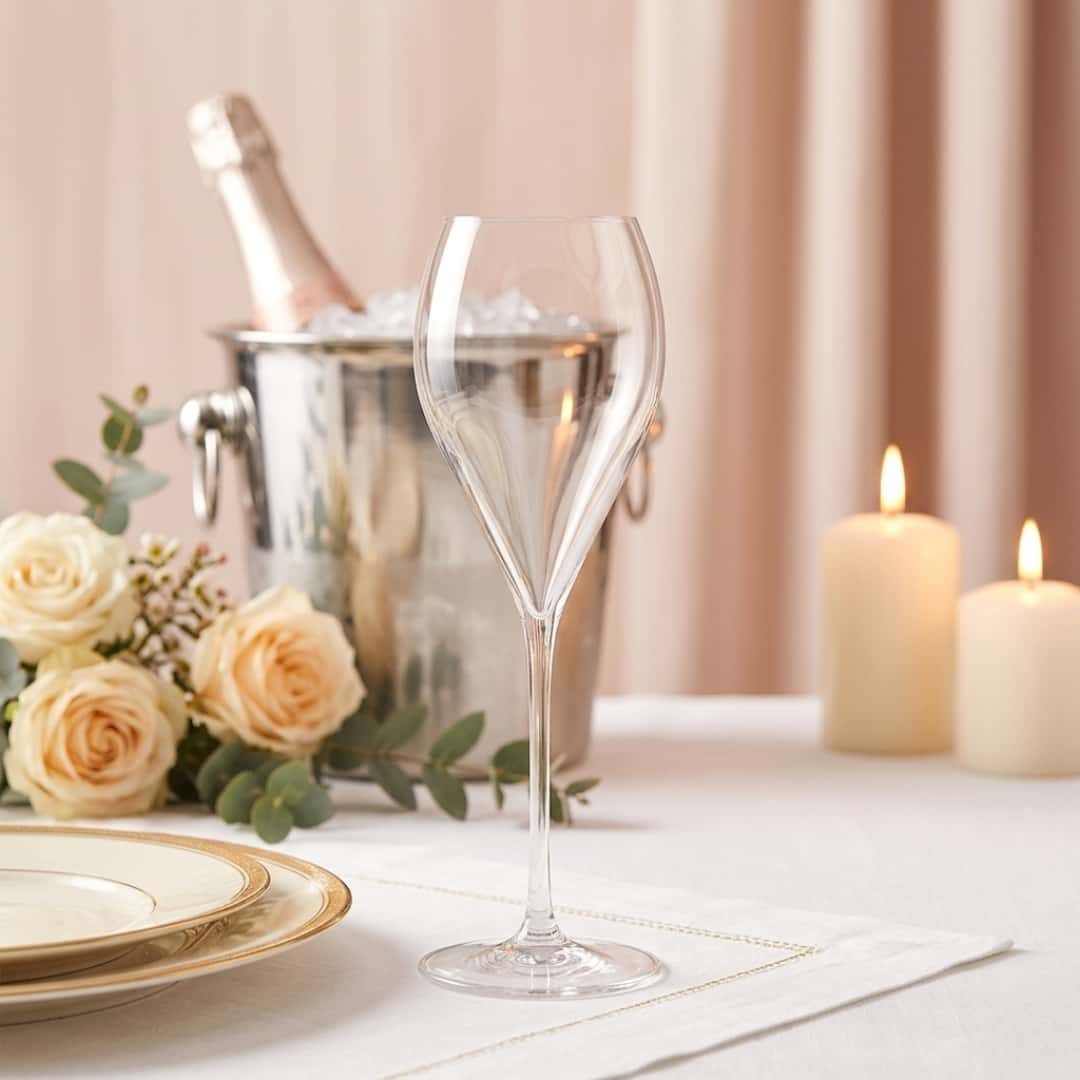 Flûte e coppe per champagne e spumanti — servizio HoReCa di bollicine